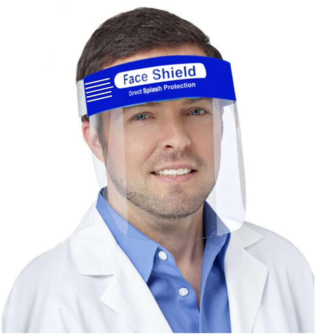 HS Doctor Plus 175 Micron Plastic Face Shield (Free,10) Udaan B2B