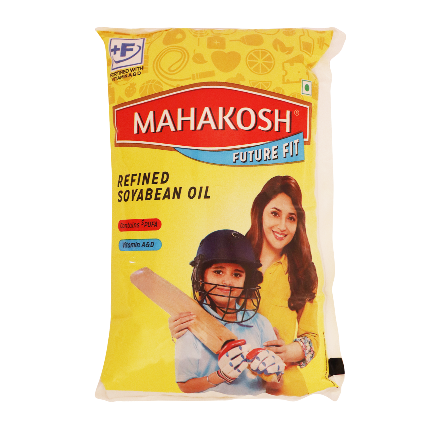 Mahakosh Future Fit Refined Soyabean Oil Soyabean Oil (Pouch) 1 L
