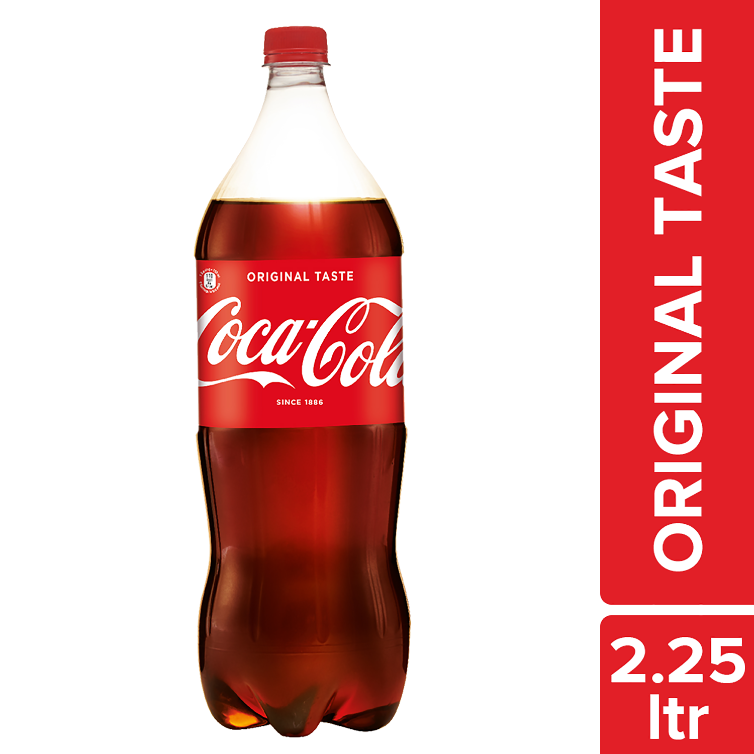 Coca-Cola Original Taste Cold Drink (2.25 L, Pack of - 1, ) : WRAP (Set ...