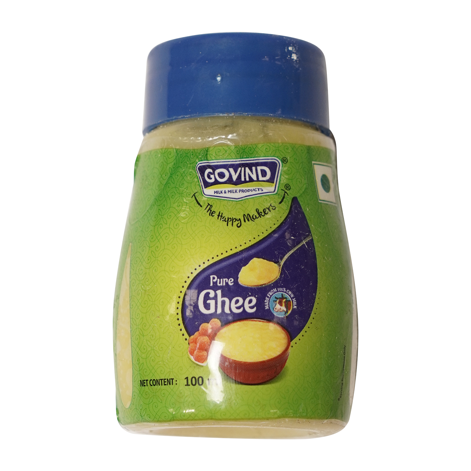 Govind Pure Ghee Cow Ghee (Jar) 100 ml, BRAND_BOX (Set of 50) BRAND_BOX of 50 EACH of 1