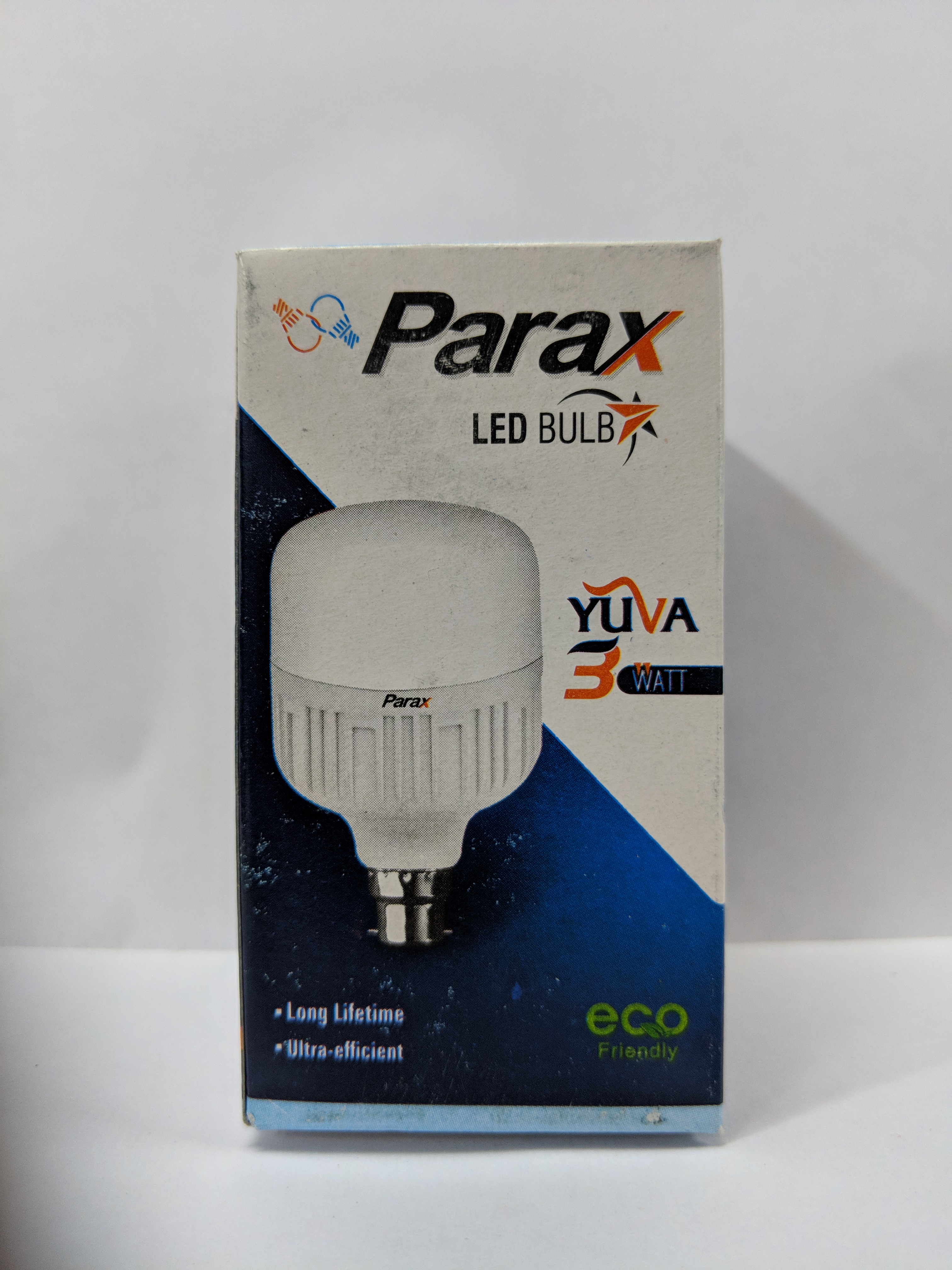 parax led bulb 3 watt