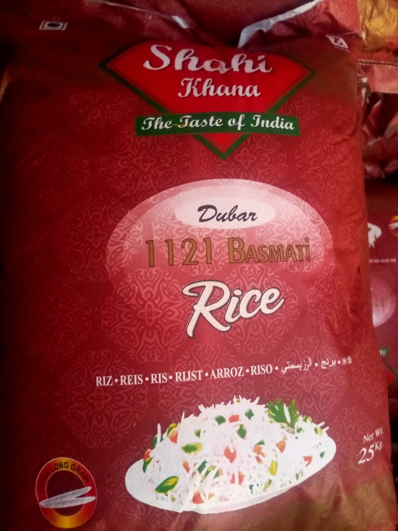 Shahi Khana Dubar Sortex Dubar Basmati Rice (25 kg) Udaan B2B
