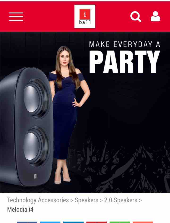 iball melodia i4 speaker