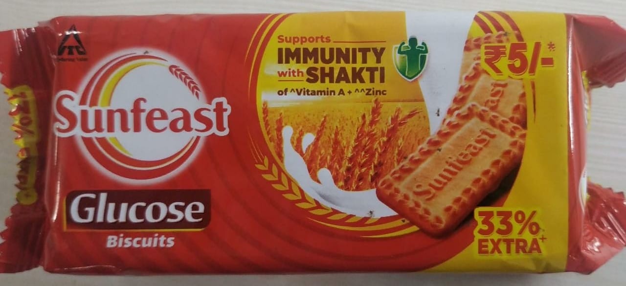 Sunfeast Glucose Biscuits Glucose Biscuits (Pack of 1, 48 gm, 16 gm