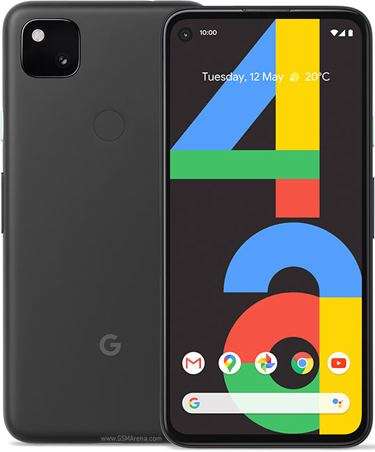 Open Box Google Pixel 4a Grade A Smart Phone (Just Black, 6 GB 