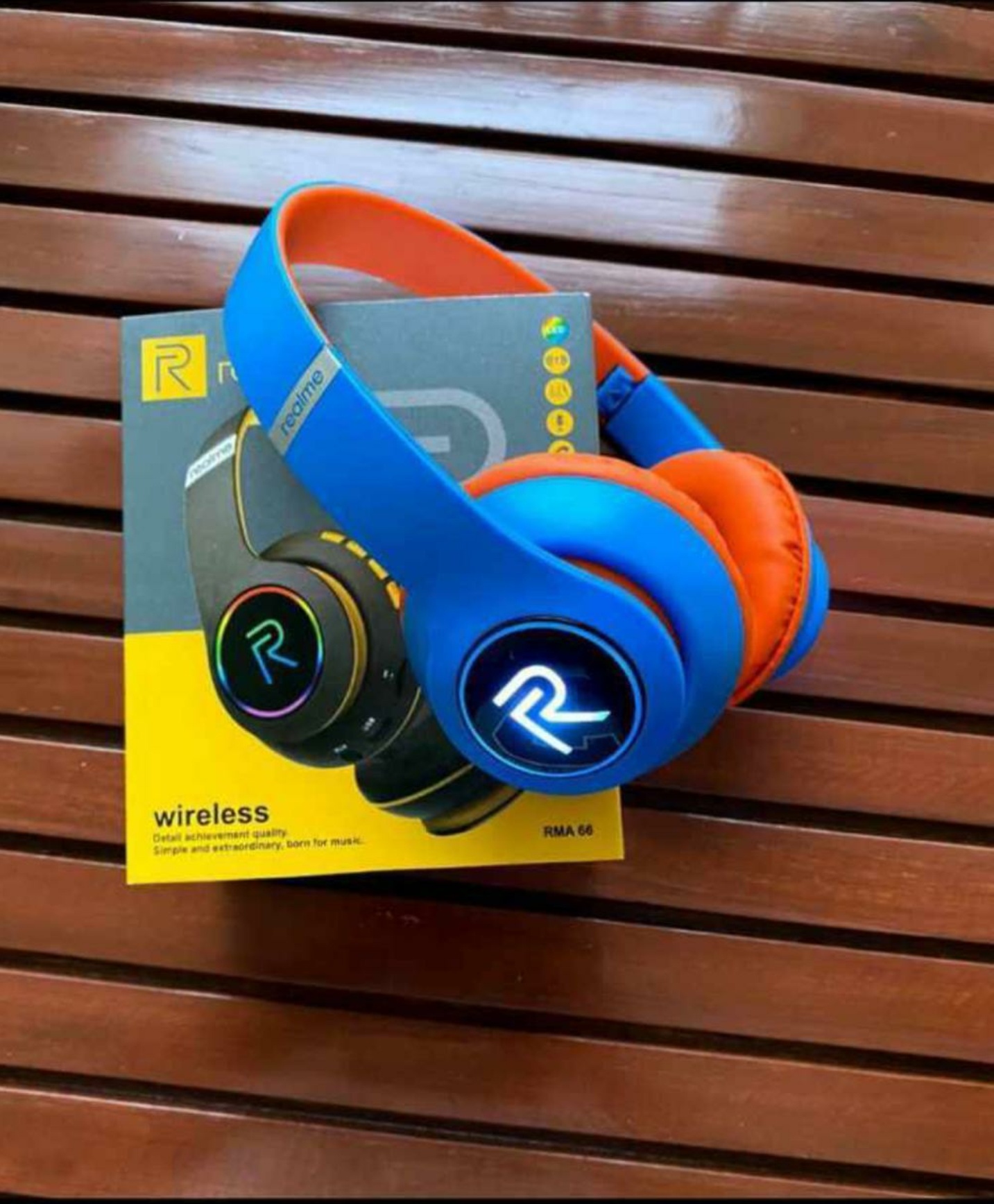 realme rma 66 wireless bluetooth headphones